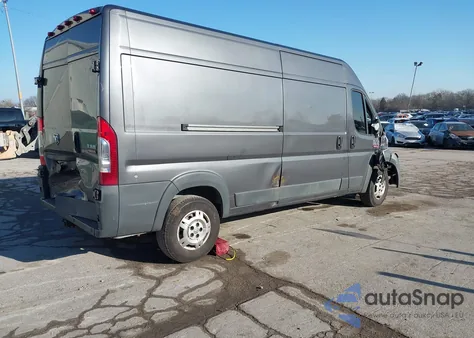 2015 Ram Promaster 2500 High Roof from USA, damaged, VIN 3C6TRVDGXFE501833